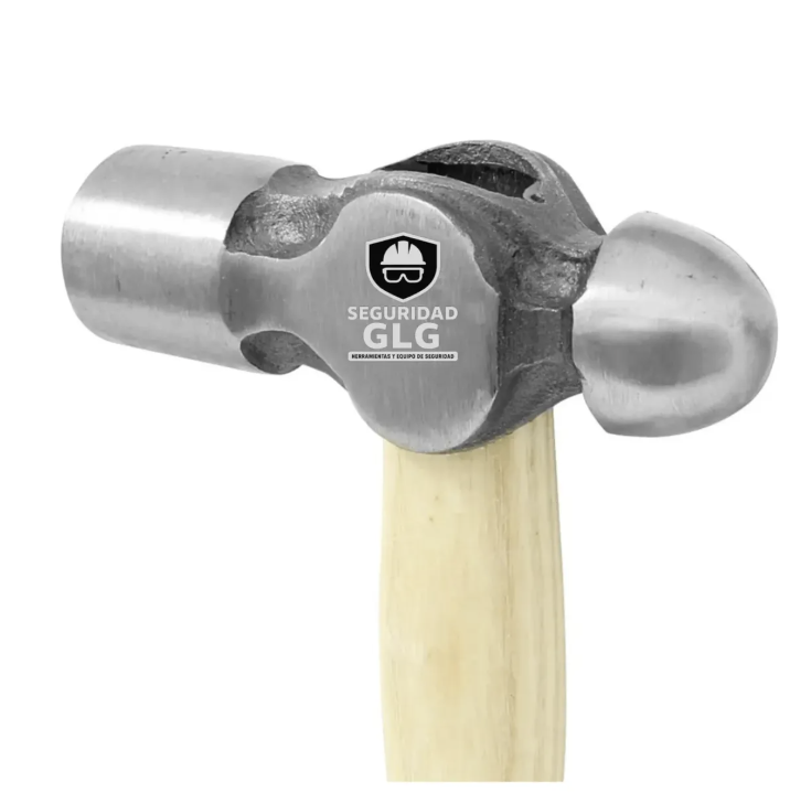 Martillo De Bola 20 Oz - Cabeza De Acero Redonda De 567 G con Mango de Madera - Image 4