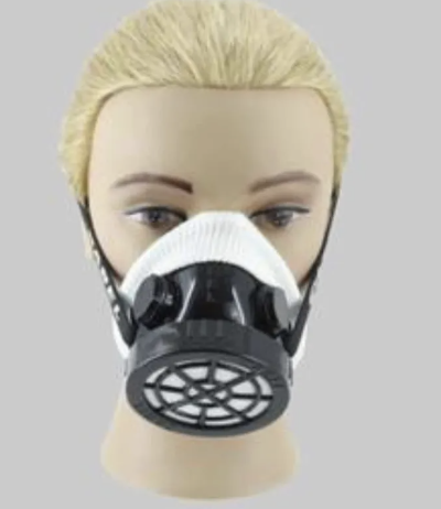 Mascarilla Respirador Tamaño Ajustable Uso Profesional Contra Gases Vapores Ácidos Orgánicos - Image 2