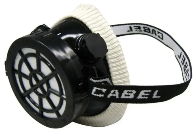 Mascarilla Respirador Tamaño Ajustable Uso Profesional Contra Gases Vapores Ácidos Orgánicos - Image 3