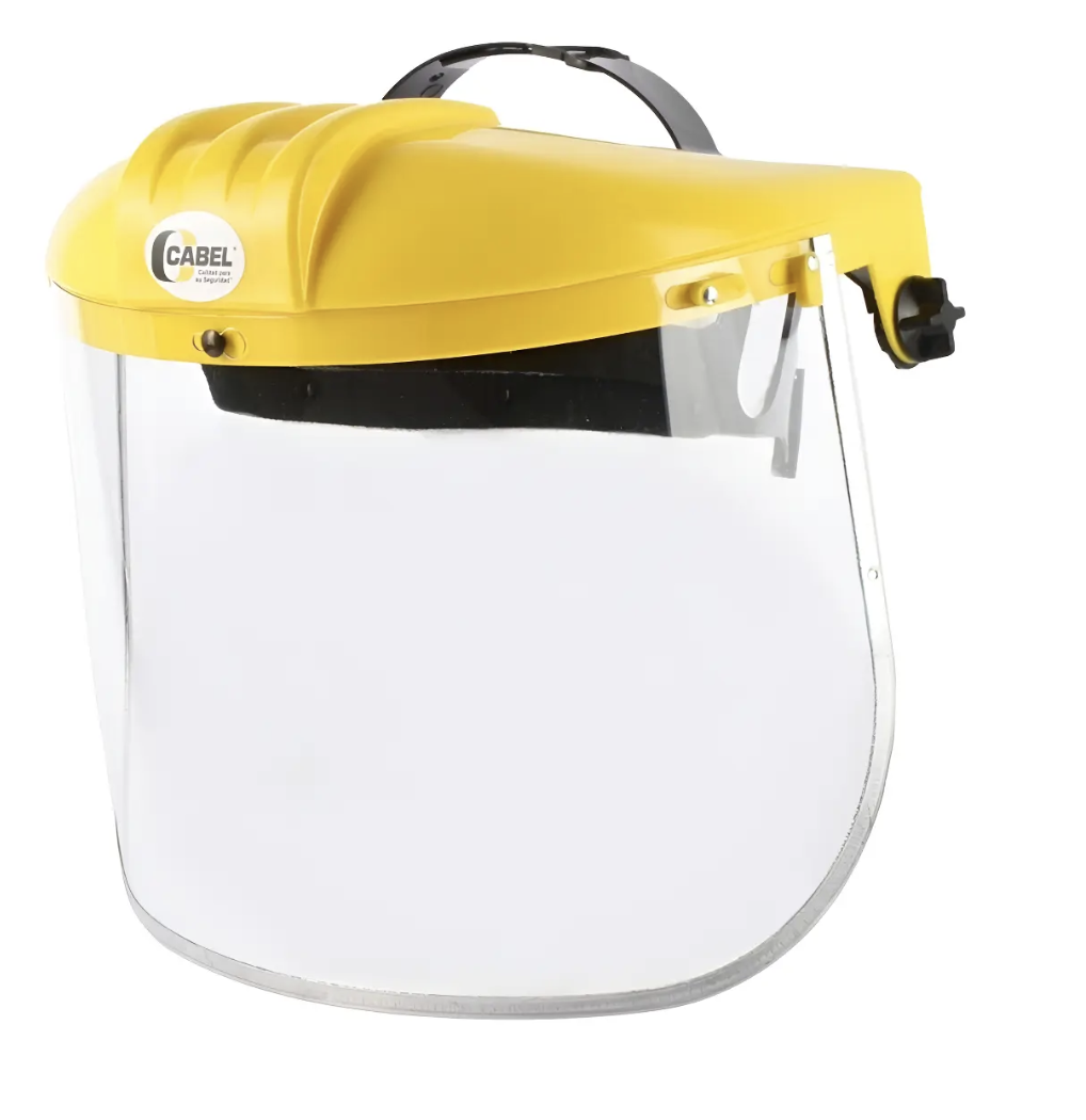Careta Protector Facial Profesional Rígido Uso Industrial