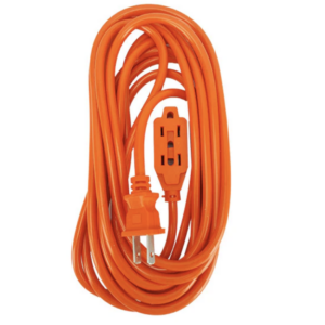Cable Extensión Uso Rudo 3 Contactos Aterrizados - 10 Metros