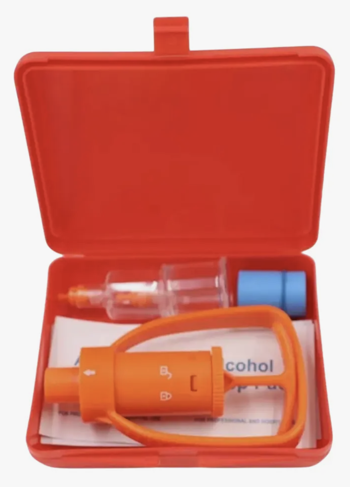 Kit De Emergencia Extractor Succionador Veneno Picaduras