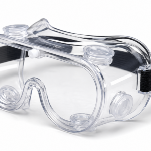 Goggles de seguridad con 6 Valvulas de ventilación anti empañaste, silicon flexible para uso comodo y profesional